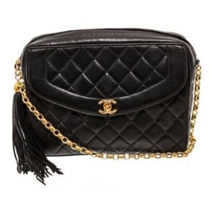 ISO CHANEL black camera bag